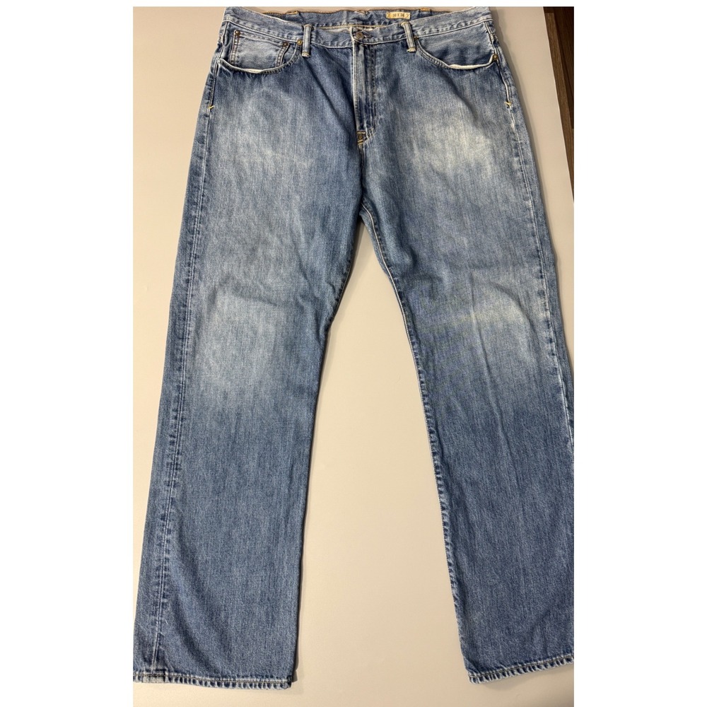 Polo Ralph Lauren Mens Straight Leg Medium‎ Wash Denim Jeans Blue 38x34